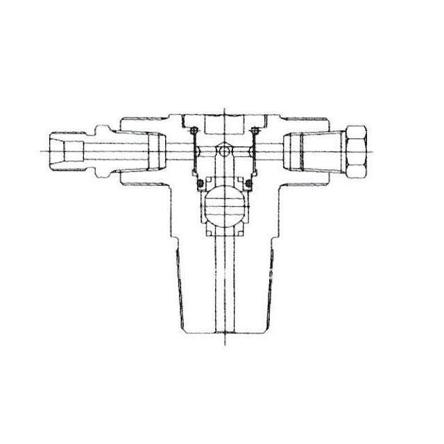 QF-T1 車両用高圧黄銅天然ガスシリンダーバルブ 