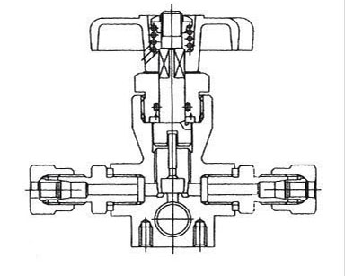 QF-T3A 天然ガス CNG シリンダー真鍮充填車両バルブ